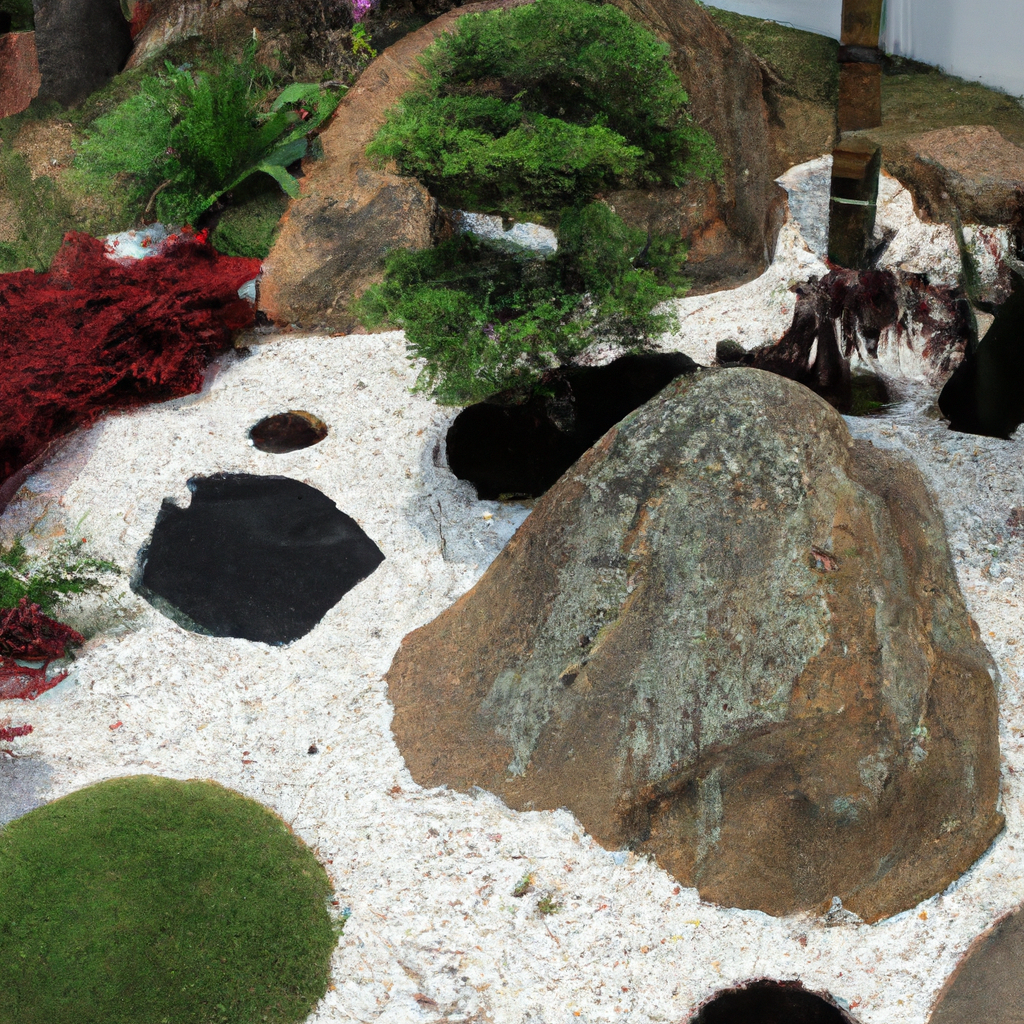 Jardim Zen:Configurações e Plantas Exóticas