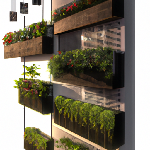 Como criar um jardim vertical moderno e sofisticado